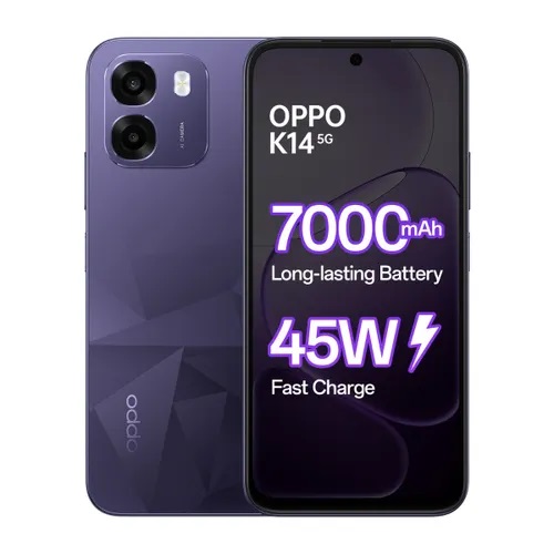 OPPO K14 5G – Prism Violet 6gb/256gb